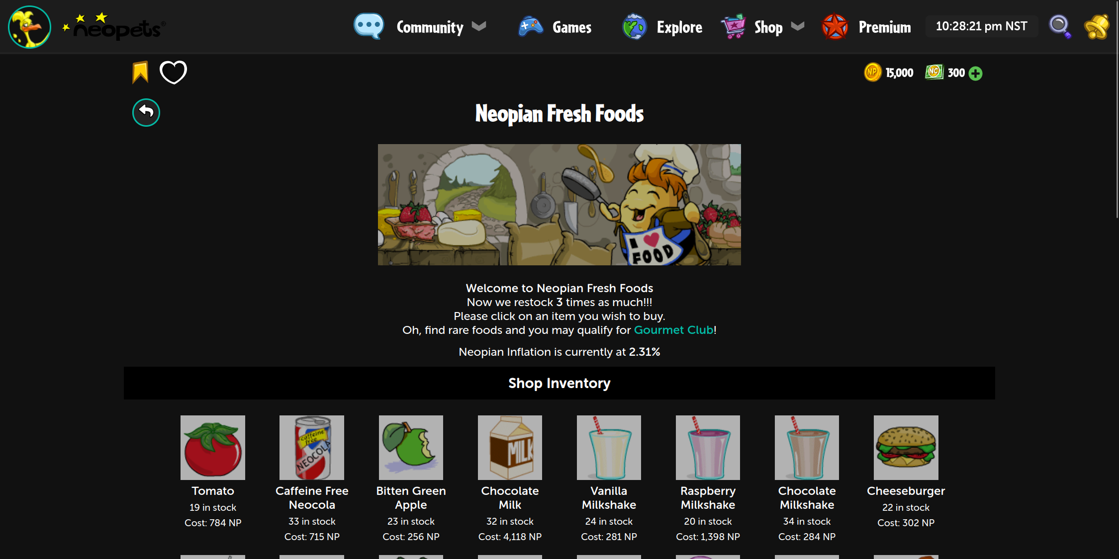 Neopets Dark Mode Theme